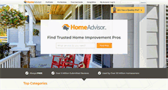 Desktop Screenshot of homeadvisor.com