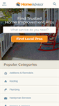 Mobile Screenshot of homeadvisor.com